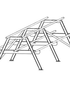 A-rack metal 5800 with 5 perches
